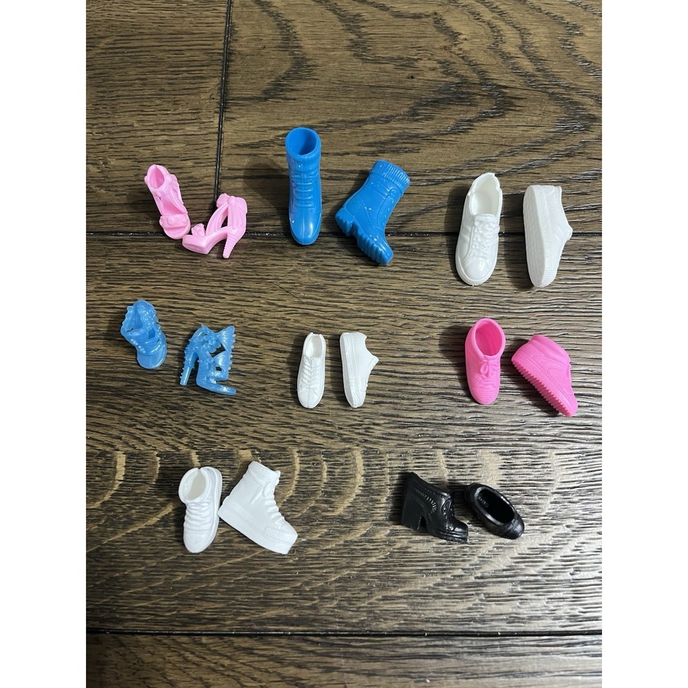 Vintage & Modern Barbie Shoes Lot